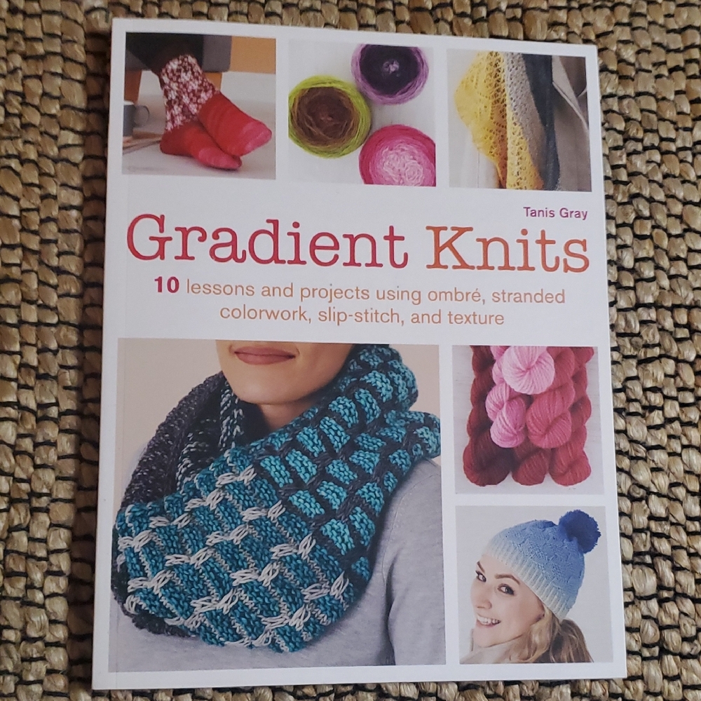 Gradient Knits Book by - Colorful Knitting Techniques